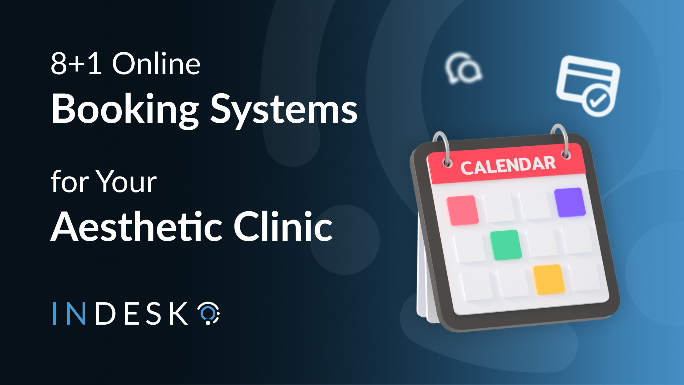 8+1 Online Booking Systems for Your Aesthetic Clinic InDesk Blog